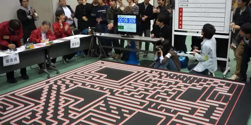La competencia de robots en laberintos más rápida del mundo